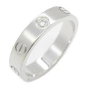 Pre-owned White Gold rings Cartier Vintage , Gray , Dames