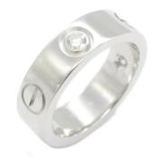 Pre-owned White Gold rings Cartier Vintage , Gray , Dames