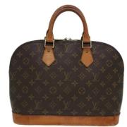 Pre-owned Canvas louis-vuitton-bags Louis Vuitton Vintage , Brown , Da...