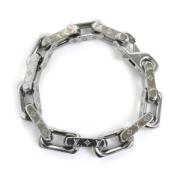 Pre-owned Stainless Steel bracelets Louis Vuitton Vintage , Gray , Dam...