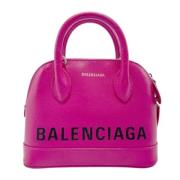 Pre-owned Leather balenciaga-bags Balenciaga Vintage , Pink , Dames