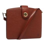 Pre-owned Leather louis-vuitton-bags Louis Vuitton Vintage , Brown , D...