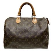 Pre-owned Fabric louis-vuitton-bags Louis Vuitton Vintage , Brown , Da...