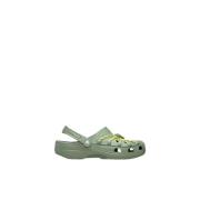 Bungee Cord Klomp Crocs , Green , Heren