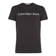 Heren T-shirt Polo Herfst/Winter Collectie Calvin Klein Jeans , Black ...