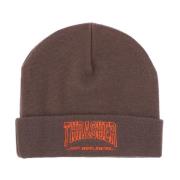 Field Crew Beanie Chocolade Hoed HUF , Brown , Heren