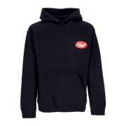 Zwarte hoodie met kangoeroezak HUF , Black , Heren