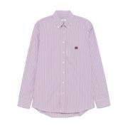 Gestreept Pegasus Shirt in Roze Etro , Pink , Heren