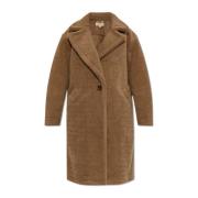 Faux Fur Coat Michael Kors , Brown , Dames