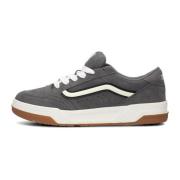 Grijze Suède Stijlvolle Sneakers Vans , Gray , Heren