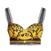 Gestreepte tanktop Versace , Yellow , Dames