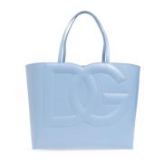 Tas DG Logo type Shopper Dolce & Gabbana , Blue , Dames