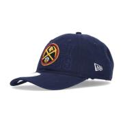 Denver Nuggets Gebogen Klep Pet New Era , Blue , Unisex