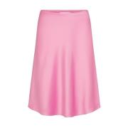 Satijnen Rok in Roze Juvia , Pink , Dames