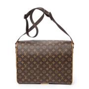 Pre-owned Canvas louis-vuitton-bags Louis Vuitton Vintage , Brown , Da...