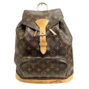 Pre-owned Fabric louis-vuitton-bags Louis Vuitton Vintage , Brown , Da...