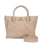 Pre-owned Leather louis-vuitton-bags Louis Vuitton Vintage , Beige , D...