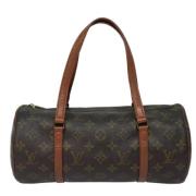 Pre-owned Canvas louis-vuitton-bags Louis Vuitton Vintage , Brown , Da...