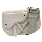 Pre-owned Canvas dior-bags Dior Vintage , Beige , Heren