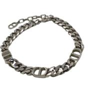 Pre-owned Metal dior-jewelry Dior Vintage , Gray , Dames