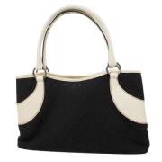 Pre-owned Canvas gucci-bags Gucci Vintage , Black , Dames