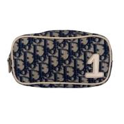 Pre-owned Canvas clutches Dior Vintage , Blue , Dames