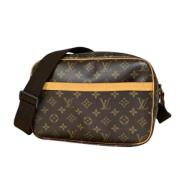 Pre-owned Canvas louis-vuitton-bags Louis Vuitton Vintage , Brown , Da...