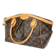 Pre-owned Canvas louis-vuitton-bags Louis Vuitton Vintage , Brown , Da...