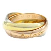 Pre-owned Rose Gold rings Cartier Vintage , Yellow , Dames