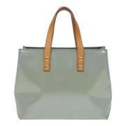 Pre-owned Leather louis-vuitton-bags Louis Vuitton Vintage , Gray , Da...