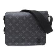 Pre-owned Canvas louis-vuitton-bags Louis Vuitton Vintage , Black , Da...