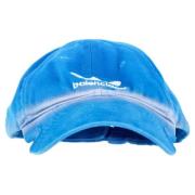 Pre-owned Cotton hats Balenciaga Vintage , Blue , Dames