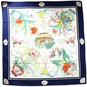 Pre-owned Silk scarves Gucci Vintage , Multicolor , Dames