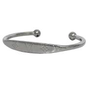 Pre-owned Metal bracelets Louis Vuitton Vintage , Gray , Dames