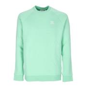 Essentiële Trefoil Crewneck Sweatshirt Adidas , Green , Heren