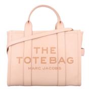 Roze Leren Tote Tas Marc Jacobs , Pink , Dames