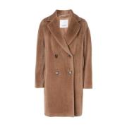 Kameel Roseto Jas Max Mara , Brown , Dames