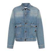 Denimjack met vintage-effect Vivienne Westwood , Blue , Heren