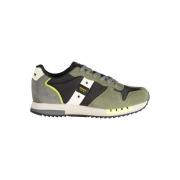 Groene Polyester Sneaker Blauer , Green , Heren