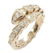 Pre-owned Rose Gold rings Bvlgari Vintage , Yellow , Dames