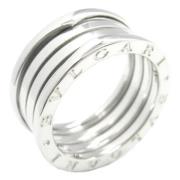 Pre-owned White Gold rings Bvlgari Vintage , Gray , Dames