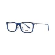 Blauwe Trapezium Optische Frames BMW , Blue , Heren