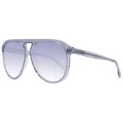 Grijze Aviator Zonnebril met Gradiënt Lenzen Guess , Gray , Unisex