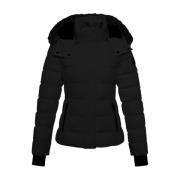 Shearling Zwarte Jas Moose Knuckles , Black , Dames