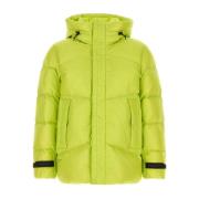 Fluo Gele Donsjas met Pertex Quantum Woolrich , Yellow , Heren