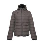 Zwarte Heren Puffer Jas Umbro , Gray , Heren