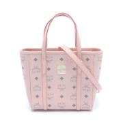 Pre-owned Canvas totes MCM Pre-owned , Pink , Dames