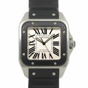 Pre-owned Stainless Steel watches Cartier Vintage , Gray , Heren