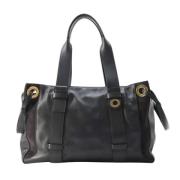 Pre-owned Leather shoulder-bags Chloé Pre-owned , Blue , Dames