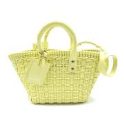 Pre-owned Fabric balenciaga-bags Balenciaga Vintage , Yellow , Dames